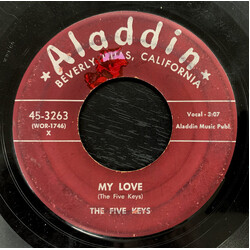 The Five Keys My Love / Why, Oh Why Vinyl 7" USED