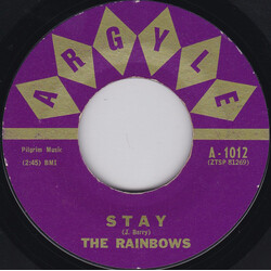 The Rainbows (3) Stay / Shirley Vinyl 7" USED