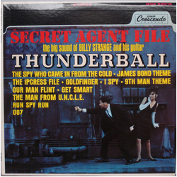 Billy Strange The Secret Agent File Vinyl LP USED