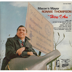 Mayor Ronnie Thompson Here I Am Vinyl LP USED