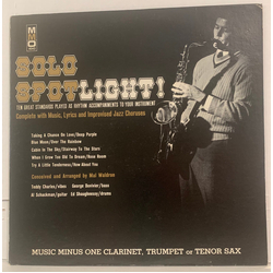 Music Minus One Solo Spotlight! Vinyl LP USED