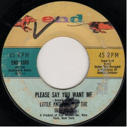 Little Anthony & The Imperials Please Say You Want Me / So Near And Yet So Far Vinyl 7" USED
