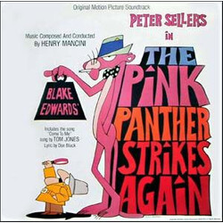 Henry Mancini The Pink Panther Strikes Again Vinyl LP USED