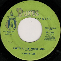 Curtis Lee Pretty Little Angel Eyes Vinyl 7" USED