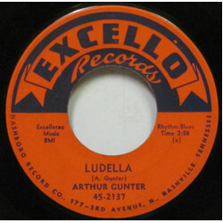 Arthur Gunter Ludella Vinyl 7" USED