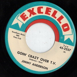 Jimmy Anderson (4) Goin' Crazy Over T.V. / Love Me Babe Vinyl 7" USED