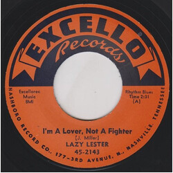 Lazy Lester I'm A Lover, Not A Fighter Vinyl 7" USED