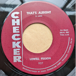 Lowell Fulson That's Alright / It Took A Long Time Vinyl 7" USED