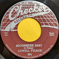 Lowell Fulson Reconsider Baby / I Believe I'll Give It Up Vinyl 7" USED