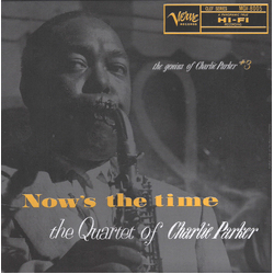 The Charlie Parker Quartet Now's The Time Vinyl LP USED