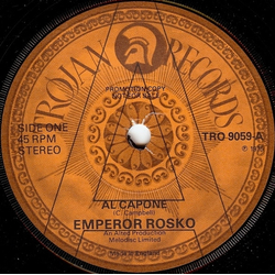 Emperor Rosko / Roland Alphonso Al Capone / Phoenix City Vinyl 7" USED
