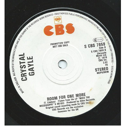 Crystal Gayle Half The Way Vinyl 7" USED
