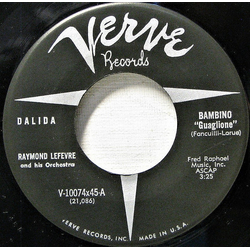 Dalida Bambino Vinyl 7" USED