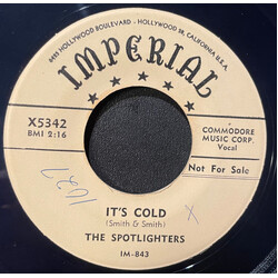The Spotlighters (2) It's Cold / Bam Jingle Jingle Vinyl 7" USED
