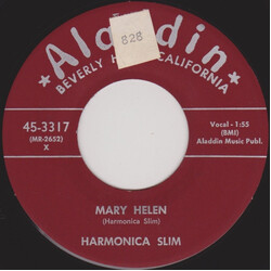 Harmonica Slim Mary Helen / Lonely Hours Vinyl 7" USED
