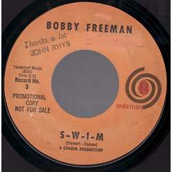 Bobby Freeman S-W-I-M Vinyl 7" USED