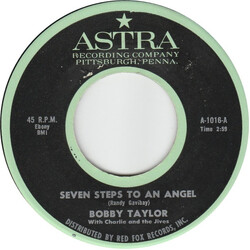 Bobby Taylor / Charlie & The Jives Seven Steps To An Angel Vinyl 7" USED