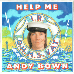 Andy Bown Help Me Vinyl 7" USED