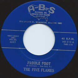 The Five Flames Paddle Foot / The Other Side Vinyl 7" USED