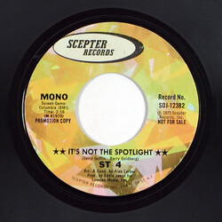 ST4 It's Not The Spotlight Vinyl 7" USED