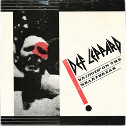 Def Leppard Bringin' On The Heartbreak Vinyl 7" USED