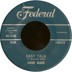 Hank Marr Easy Talk Vinyl 7" USED