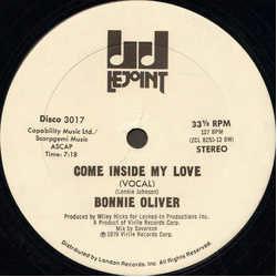 Bonnie Oliver Come Inside My Love Vinyl 12" USED