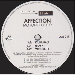Affection Motorcity E.P Vinyl 12" USED