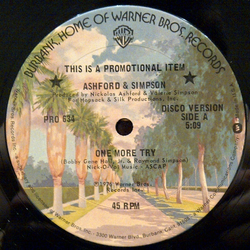 Ashford & Simpson One More Try Vinyl 12" USED
