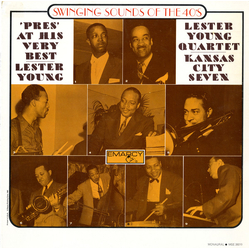 Lester Young Pres At His Very Best Vinyl LP USED
