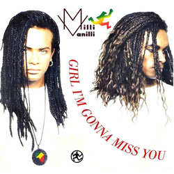 Milli Vanilli Girl I'm Gonna Miss You Vinyl 7" USED