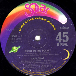 Shalamar Right In The Socket Vinyl 12" USED
