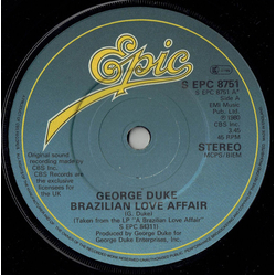 George Duke Brazilian Love Affair Vinyl 7" USED