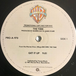 The Time Get It Up Vinyl 12" USED
