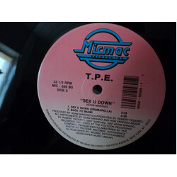 T.P.E. Sex U Down Vinyl 12" USED