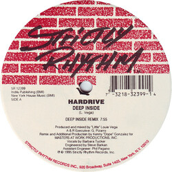 Hardrive Deep Inside (Remixes) Vinyl 12" USED