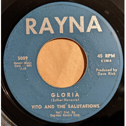 Vito & The Salutations Gloria / Let's Untwist The Twist Vinyl 7" USED