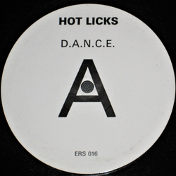 Hot Licks D.A.N.C.E. Vinyl 12" USED