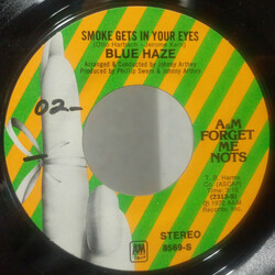 Blue Haze (2) / Keith Hampshire Smoke Gets In Your Eyes / Big Time Operator Vinyl 7" USED