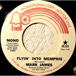 Mark James (4) Flyin, Into Memphis Vinyl 7" USED