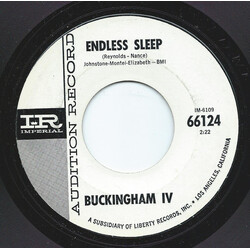 Buckingham IV Endless Sleep / Your  Lovin' Is Really Tough Vinyl 7" USED