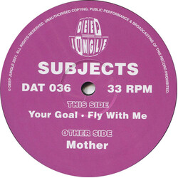 Subjects (5) Mother / Your Goal / Fly With Me Vinyl 12" USED