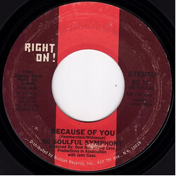 AC Soulful Symphony Because Of You / More Vinyl 7" USED