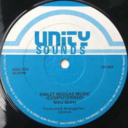 Nitty Gritty / Errol Bellot Sweet Reggae Music (Computerised) / Natural Touch Vinyl 12" USED