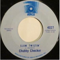 Chubby Checker Slow Twistin' Vinyl 7" USED