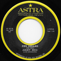 Jimmy Beck & His Orchestra Pipe Dreams Vinyl 7" USED