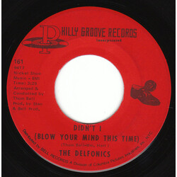 The Delfonics Didn't I (Blow Your Mind This Time) / Down Is Up, Up Is Down Vinyl 7" USED