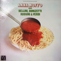 Anna Moffo Sings Bellini, Donizetti, Rossini & Verdi Vinyl LP USED