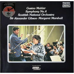 Gustav Mahler / Royal Scottish National Orchestra / Alexander Gibson / Margaret Marshall Symphony No. 4 Vinyl LP USED