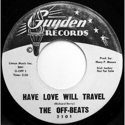 The Off-Beats (2) Have Love Will Travel / Doodlum Vinyl 7" USED